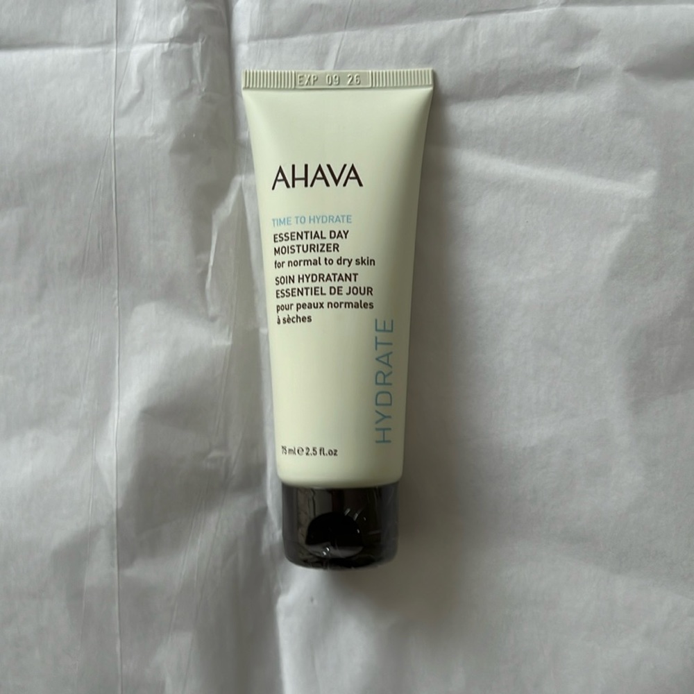AHAVA time to hydrate moisturizer